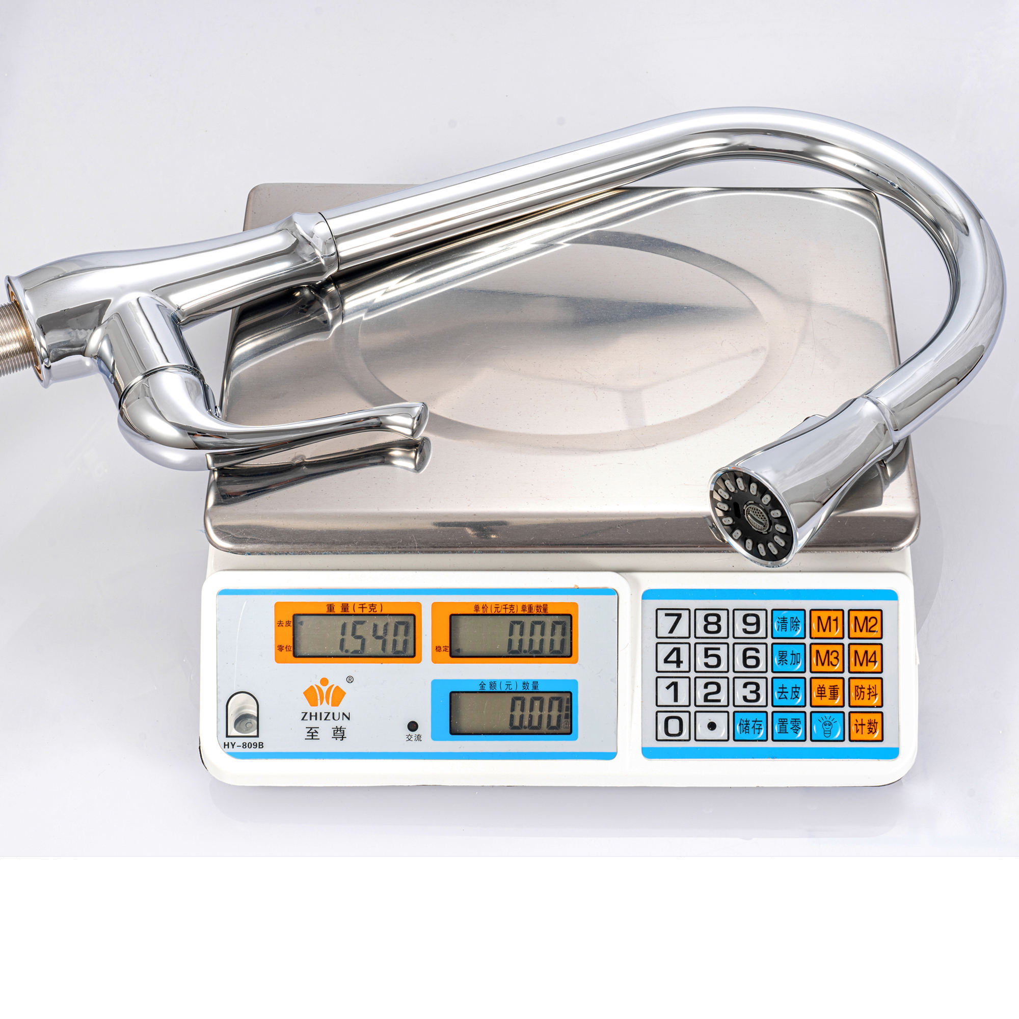 grifo de cocina congelado