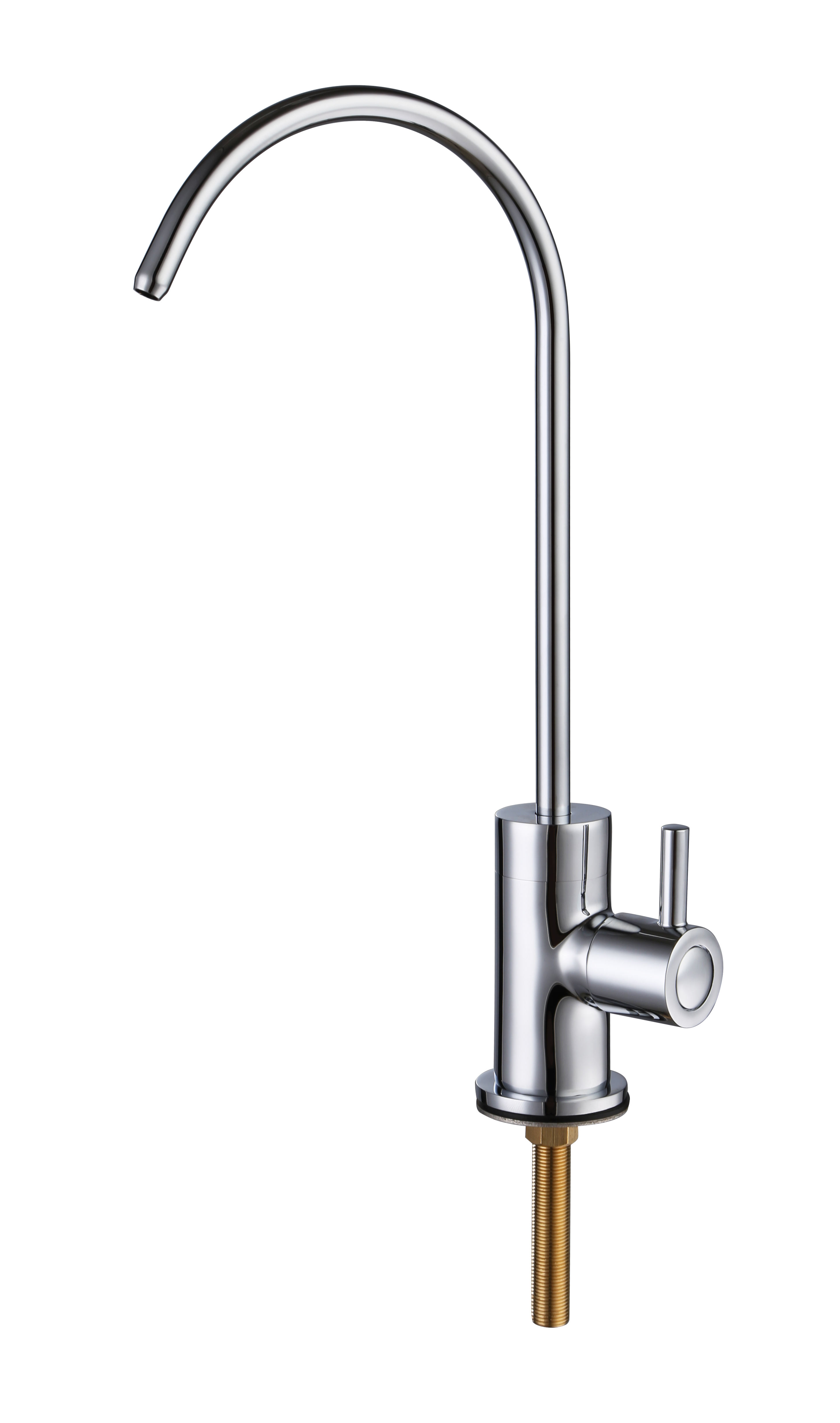 grifo de cocina abatible de bronce