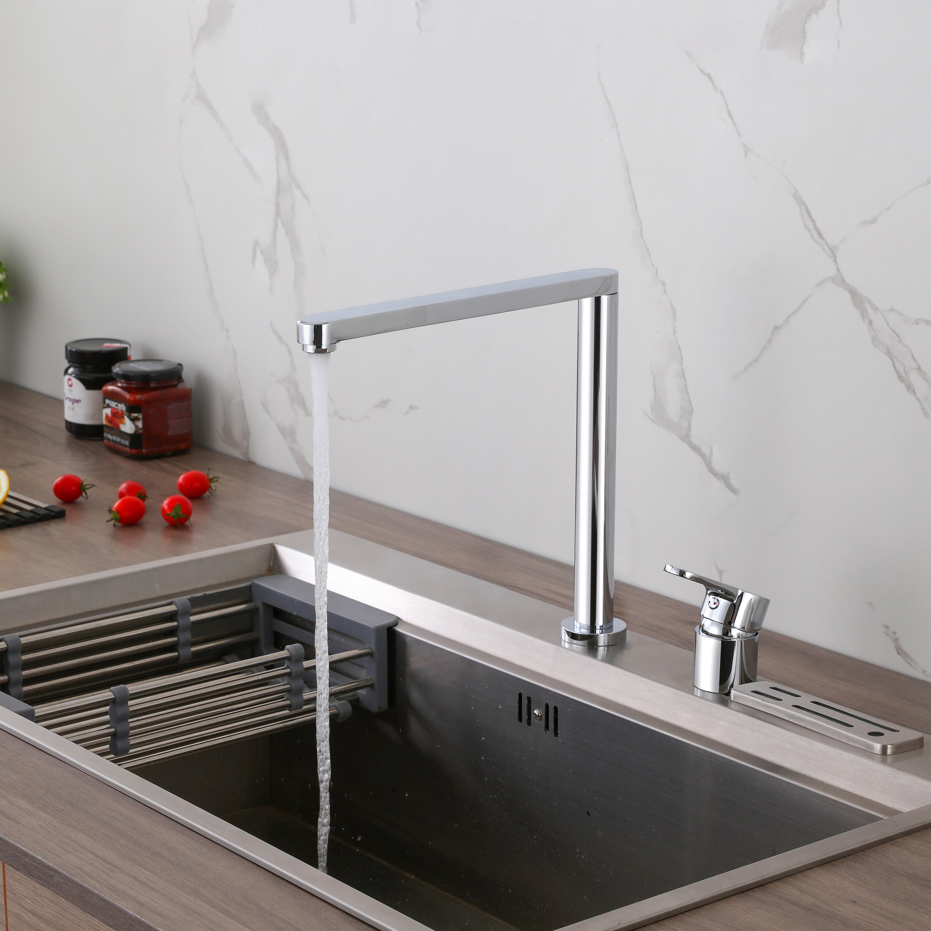 grifo de fregadero de cocina sin contacto