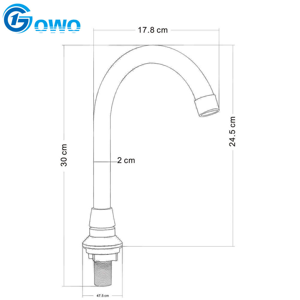 altura del grifo del lavabo de la fregona