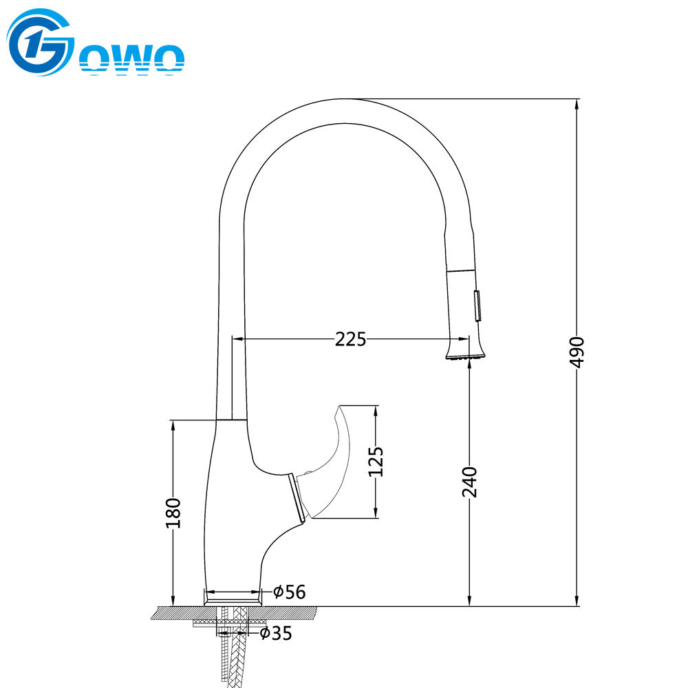 mejor grifo de cocina de arco alto