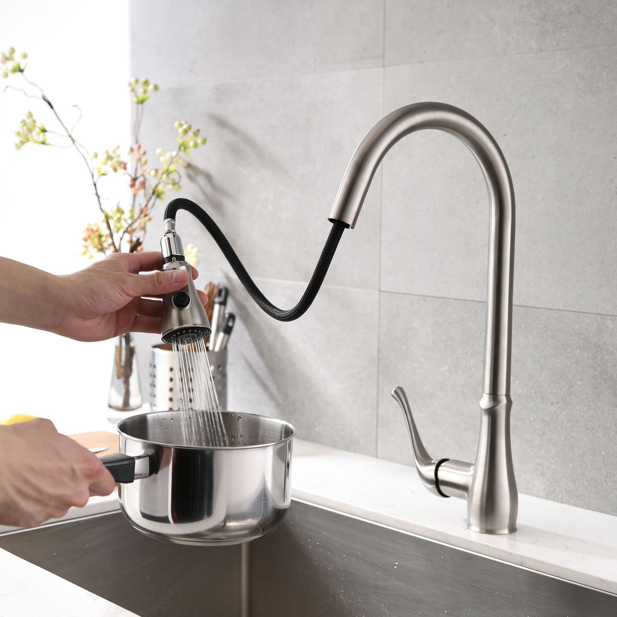 grifo de cocina comercial