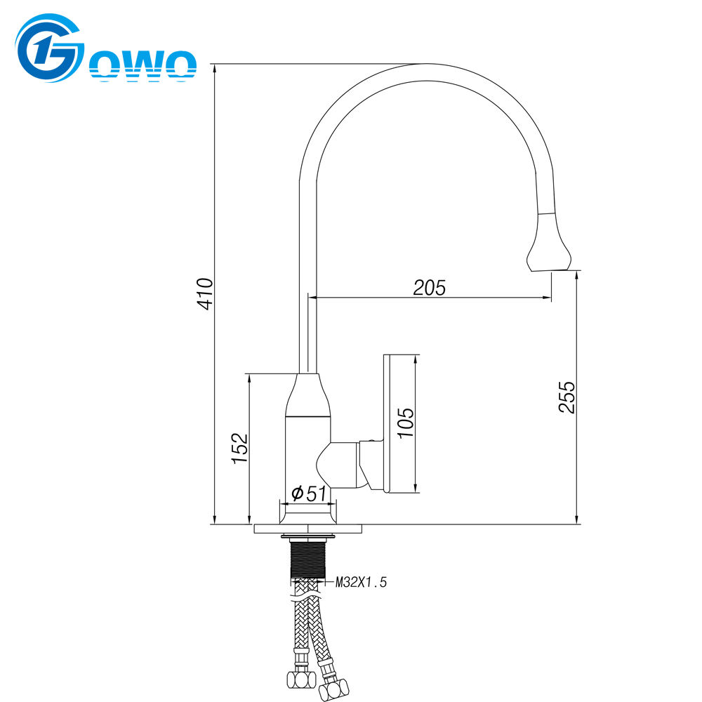 grifo de cocina extra&iacute;ble