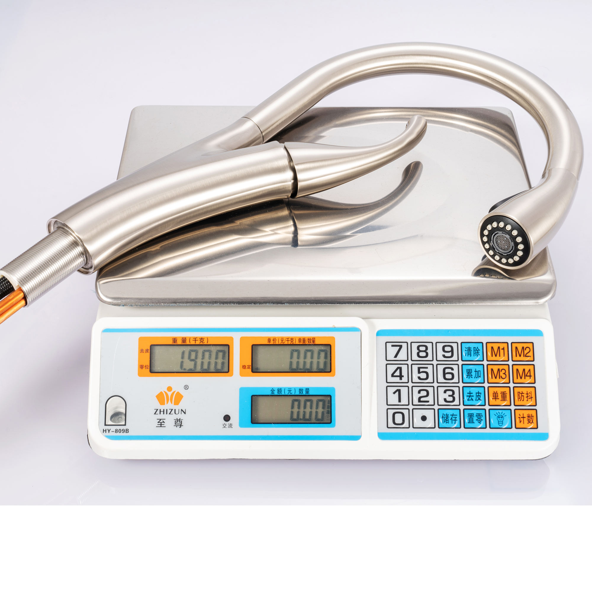 grifo de la cocina abatible